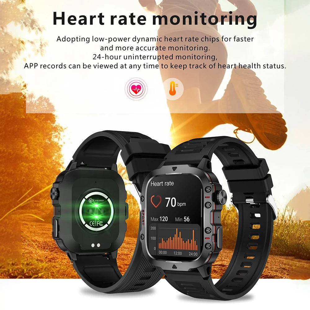 New Smart Watch For Men Women Bluetooth Call Heart Rate Sleep