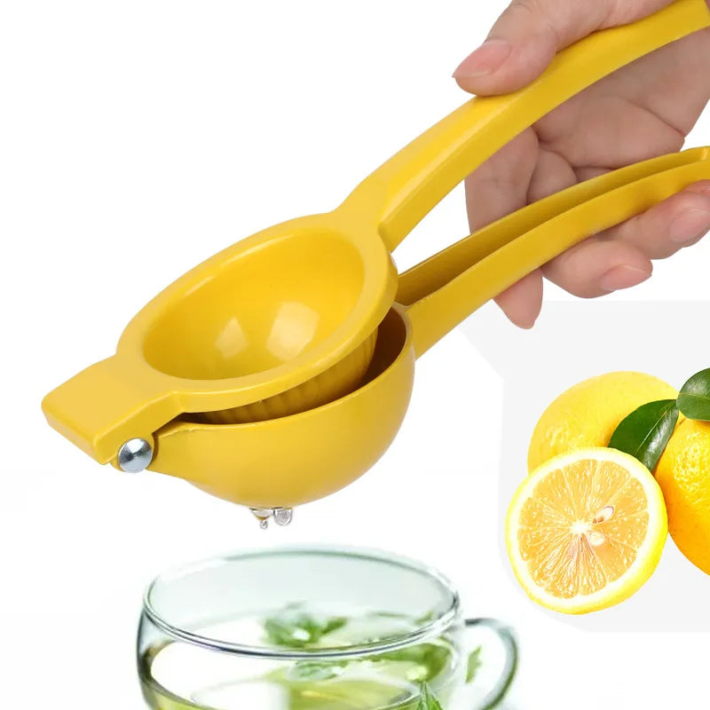 Home Manual Lemon Squeezer Aluminum Alloy Hand Pressed Orange Fruit