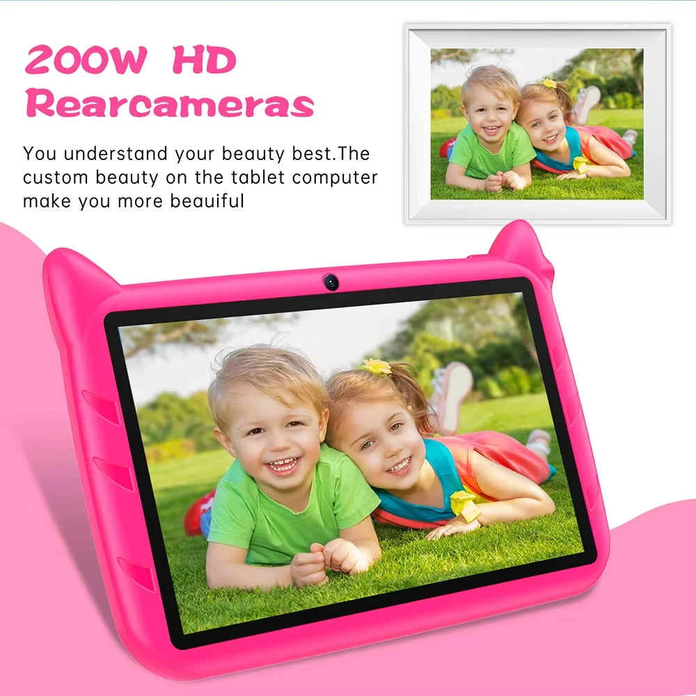 2024 New 7-inch WIFI Children's Tablet Four Core 4GB RAM 64GB ROM Game