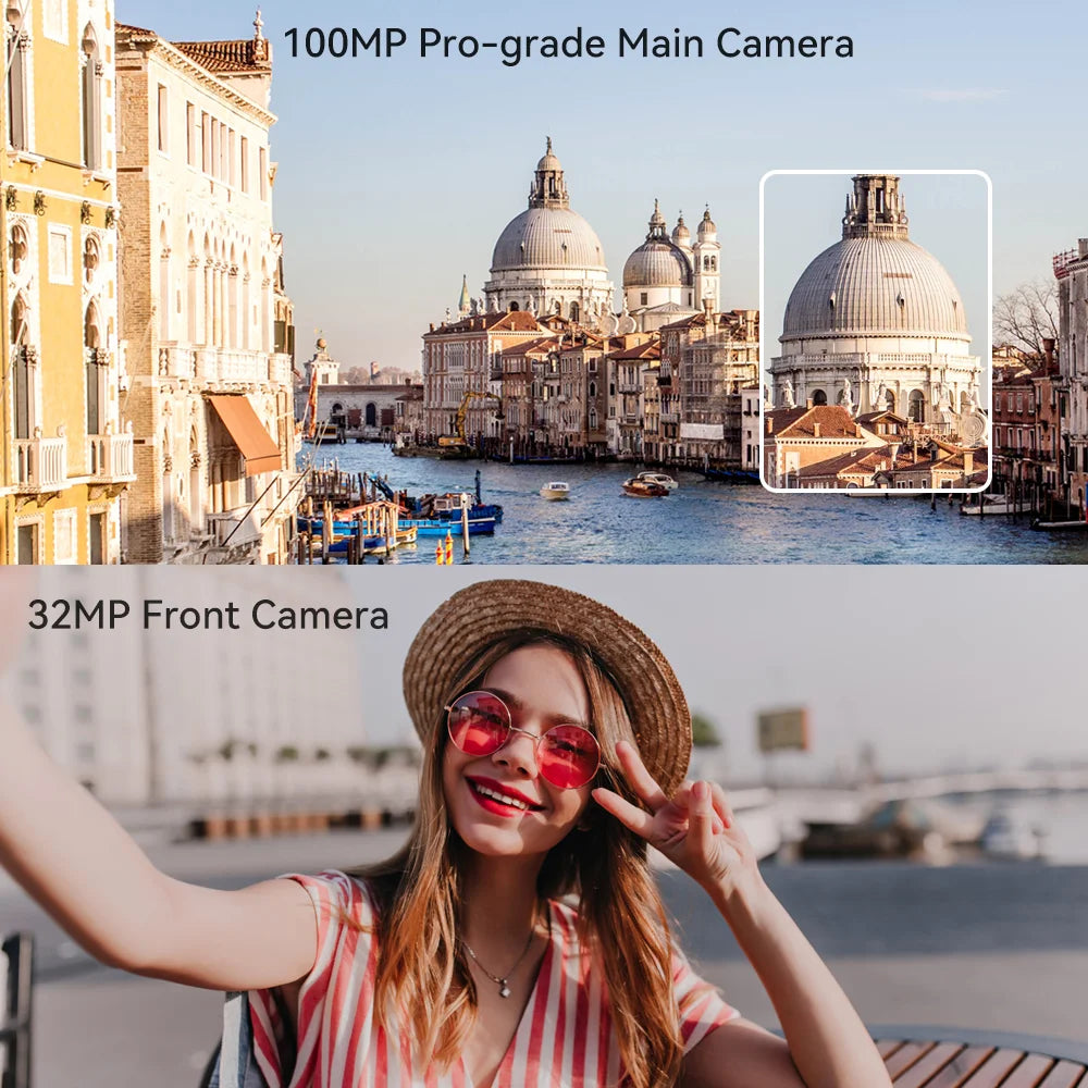 Cubot X70, Smartphone Android 13, Helio G99, Octa-Core, 120Hz 6.583