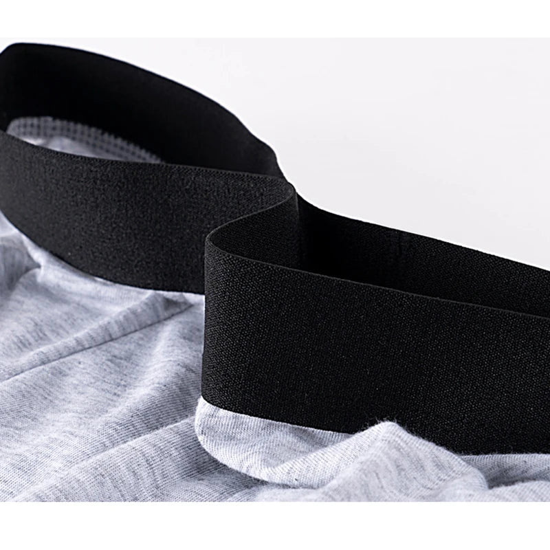 10Pcs Pack Men Panties Solid Color Underwear Male Brand Boxer And