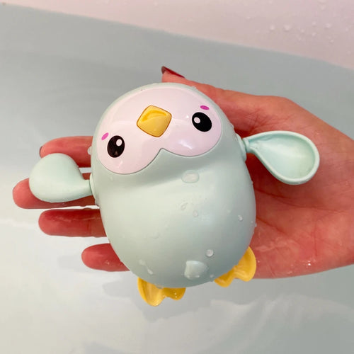 Baby Bathing Toy Kids Cute Duck Penguin Egg Water Spray Sprinkler