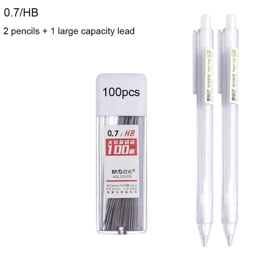 2B/HB Mechanical Pencil Leads Set 0.5/0.7mm Automatic Pencil Core