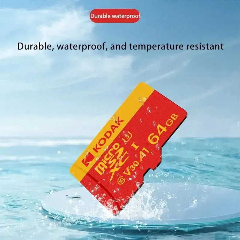 KODAK MicroSD Card Red Memory Card Class10 32GB 64GB 128GB 256GB U3 4K