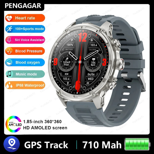 V99 1.85-inch Ultra HD Smart Watch NFC sensing Bluetooth Call 710 Mah