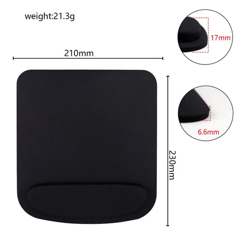 Round EVA Wrist Mouse Pad Computer Mouse Wrist Support Slow Rebound