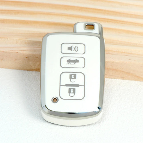 4 Buttons Car Key Case Cover For Toyota Camry Corolla RAV4 Highlander