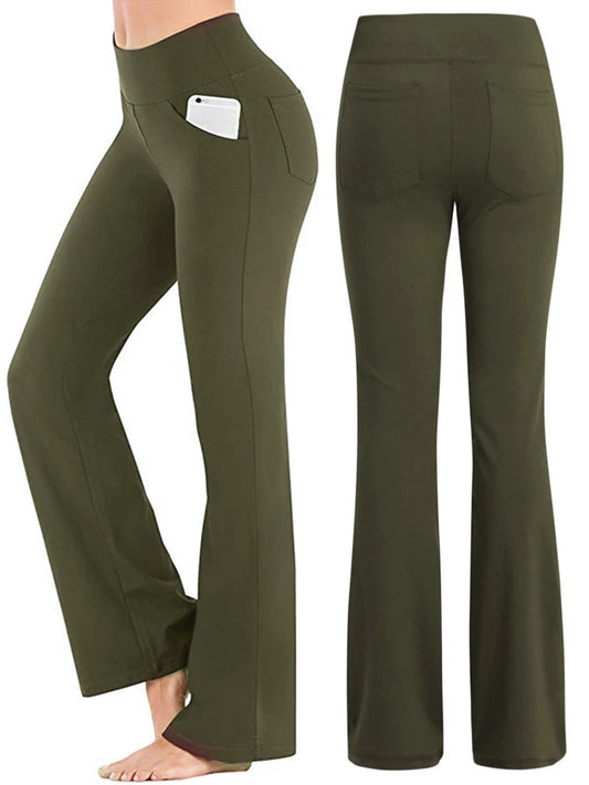 Ogilvy Mather Solid Elegant Female Lady Women's Legs Pants Palazzo