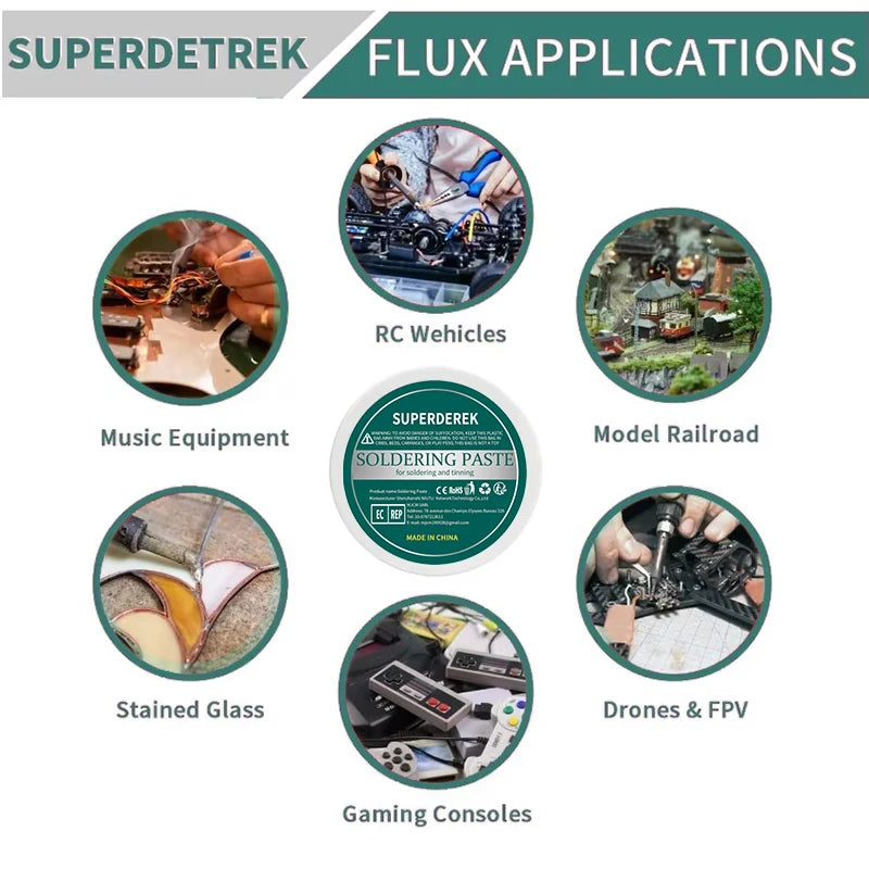 Soldering paste rosin flux lead-free easy to soldering soldering iron
