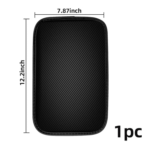 Car Armrest Cover Mat Universal PU Leather Car Interior Central