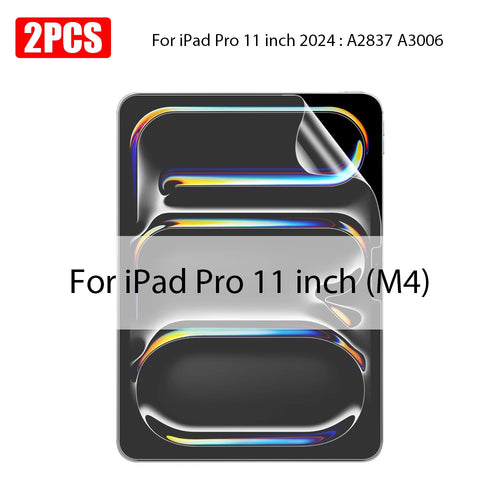 2PCS Paper Film Like For Ipad 10th Pro 13 11 M4 12.9 2024 Screen