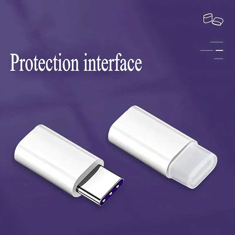 20/1PCS Dust Plug Protective Cover For Android Type C Male Charger