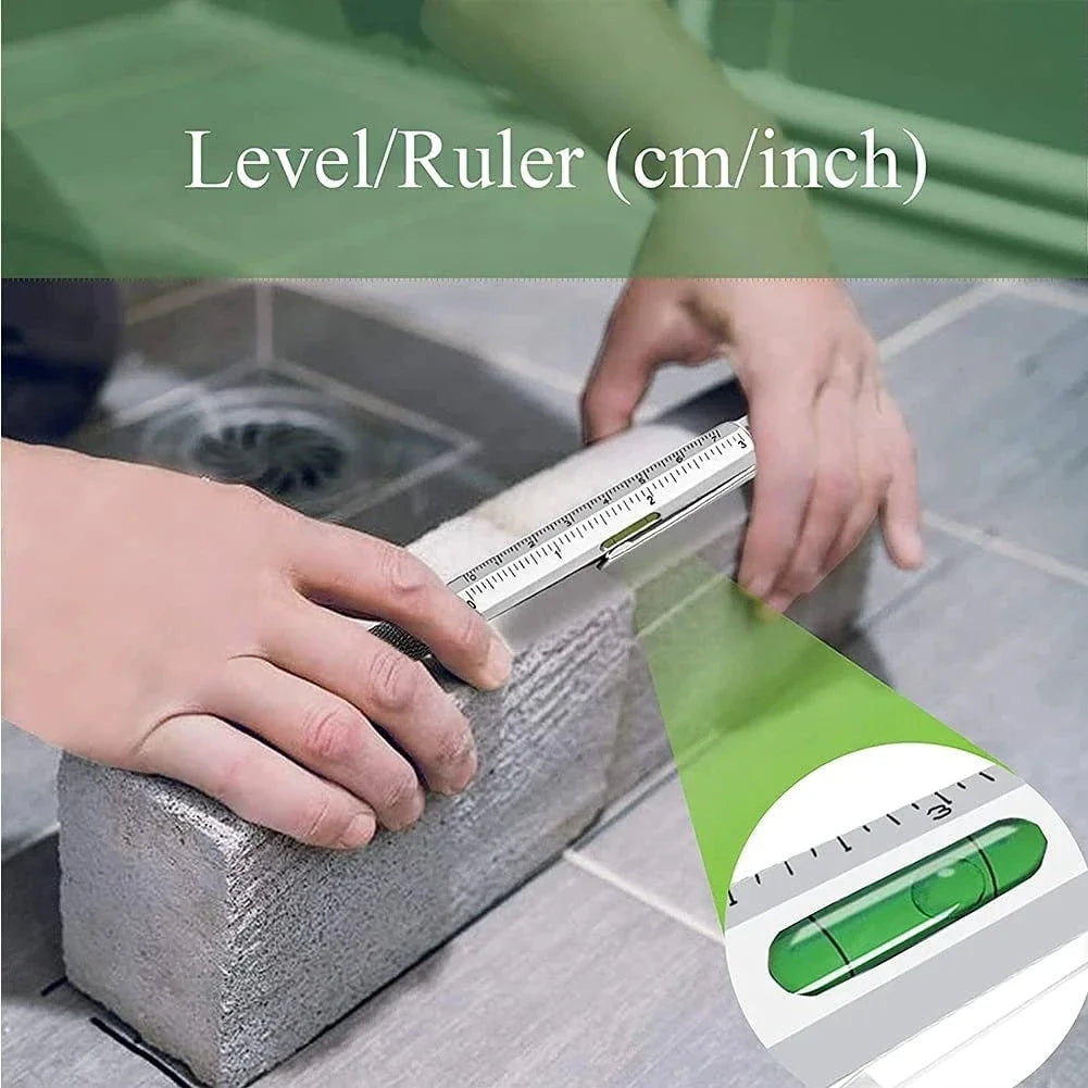 7 in 1 Multifunctional Pen Touch Screen Stylus Capacitive Pen with