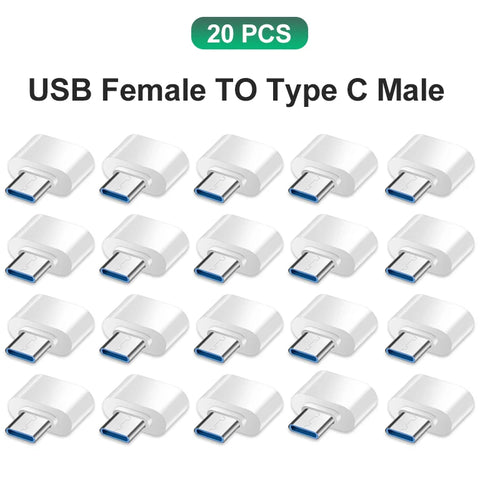 NNBILI Type C to USB Adapter 3.0 USB-C 3.1Male OTG A Female Data