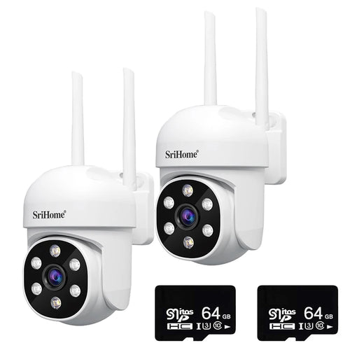 Srihome SH061 PTZ WiFi Camera 2MP 1080P Smart Home Security  3X