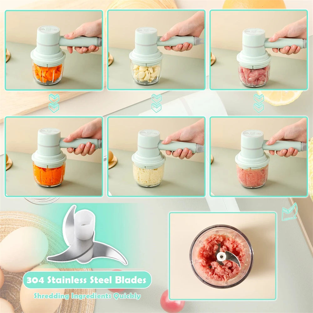 Portable Blender Mixer Kitchen Tools Hand Mixer Electric Food