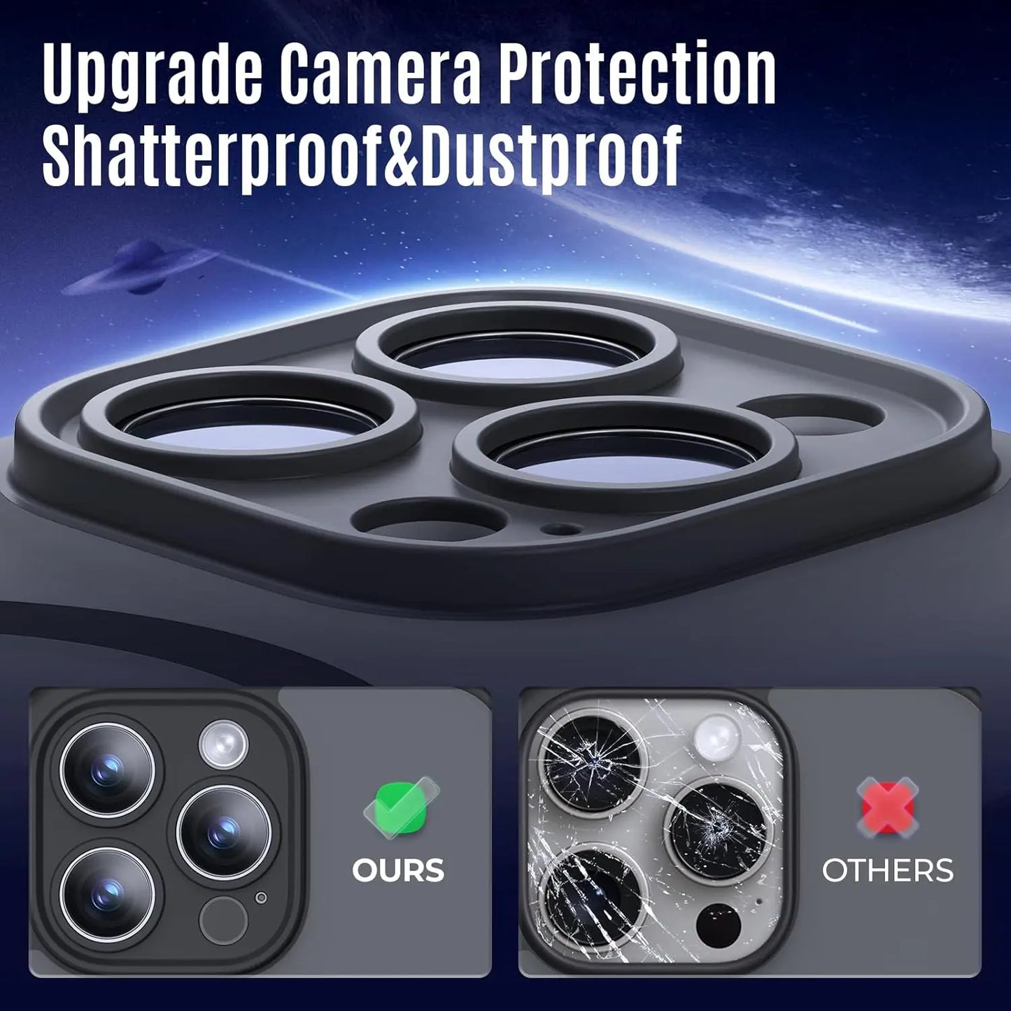 UYUXIO Translucent Magnetic Mobile Phone Case with Kickstand for