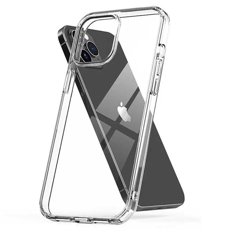 Ultra Thin Clear Silicone Case For iPhone 15 14 13 12 11 Pro Xs Max