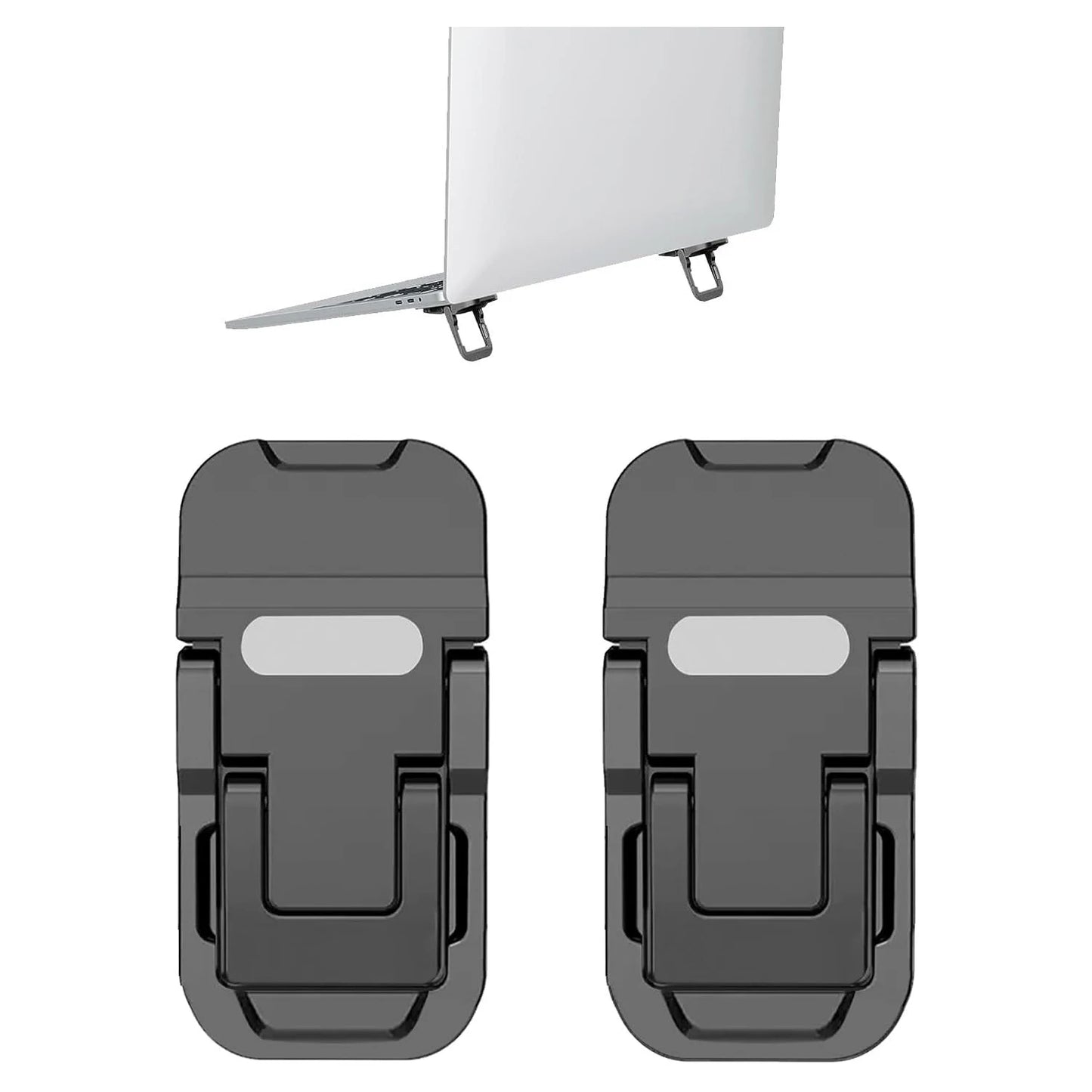 2pcs/Set Foldable Laptop Stand Portable Notebook Support Holder