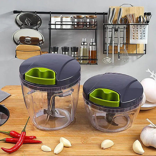 Mini Garlic Chopping Hand String Food Blender Multifunctional Garlic