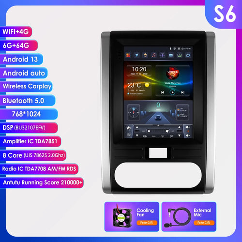 Hizpo For Tesla Style Android 13 Car Radio for Nissan X-Trail Xtrail 2