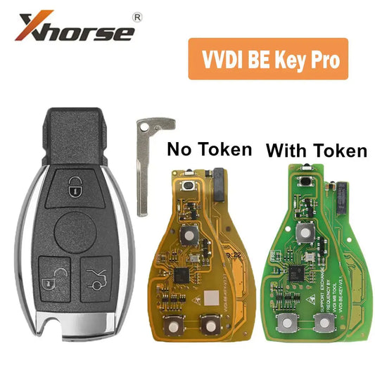 Xhorse VVDI BE Key Pro 3/4 Button Remote Car Key for Mercedes Benz