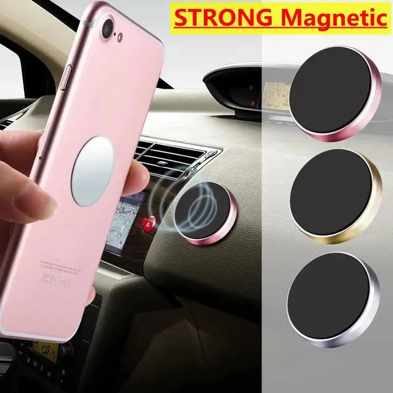 Magnetic Car Phone Holder Magnet Mount Bracket Stick on Car Dashboard