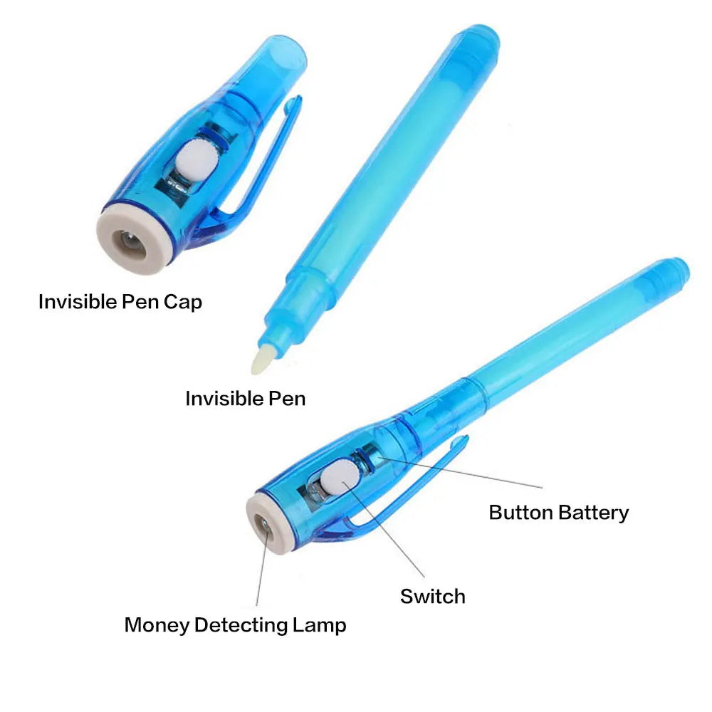 STONEGO Multi-functional Invisible Word Uv Magic Pen Advertisement