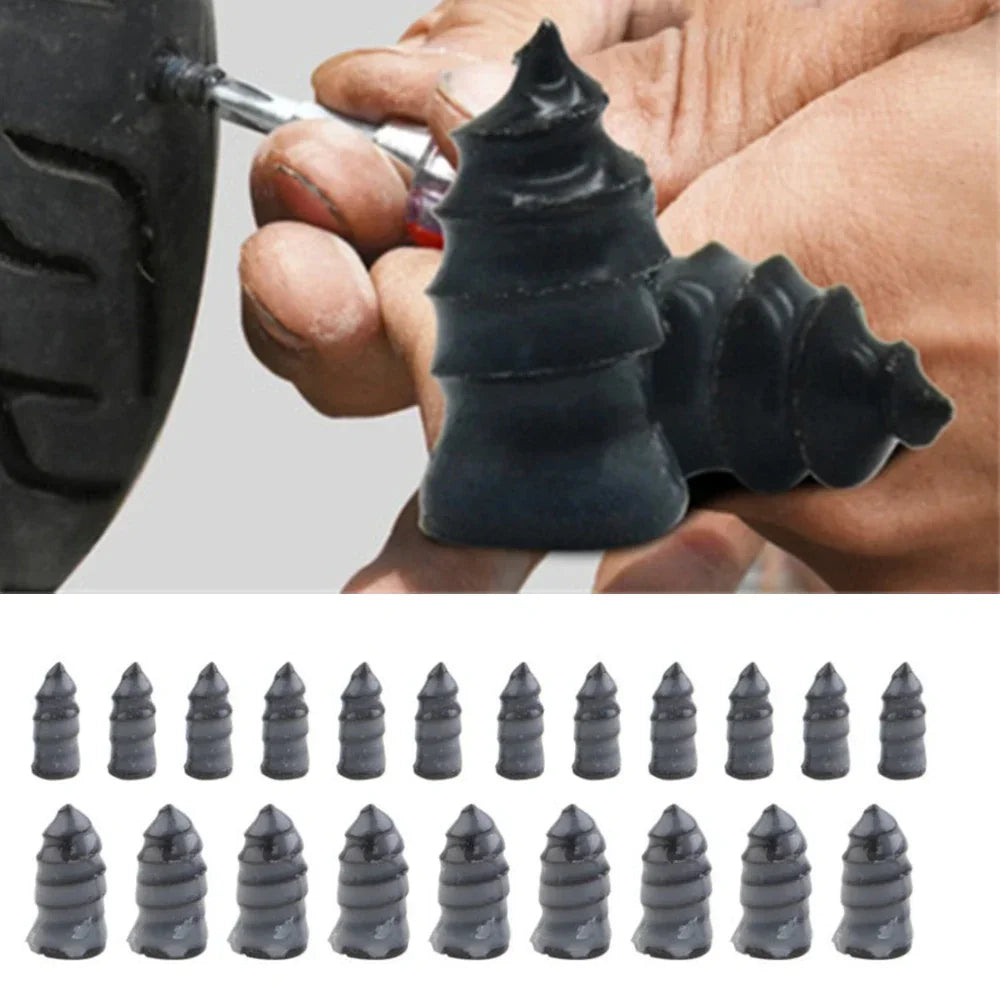 Car Tires Nails Spikes Car Flat Tubeless Tire Repair Kit Truck Scooter