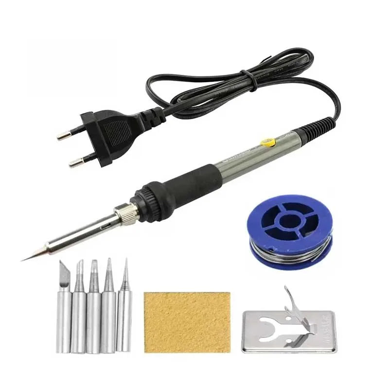 60W Adjustable Temperature Electric Soldering Iron EU 220V / US 110V