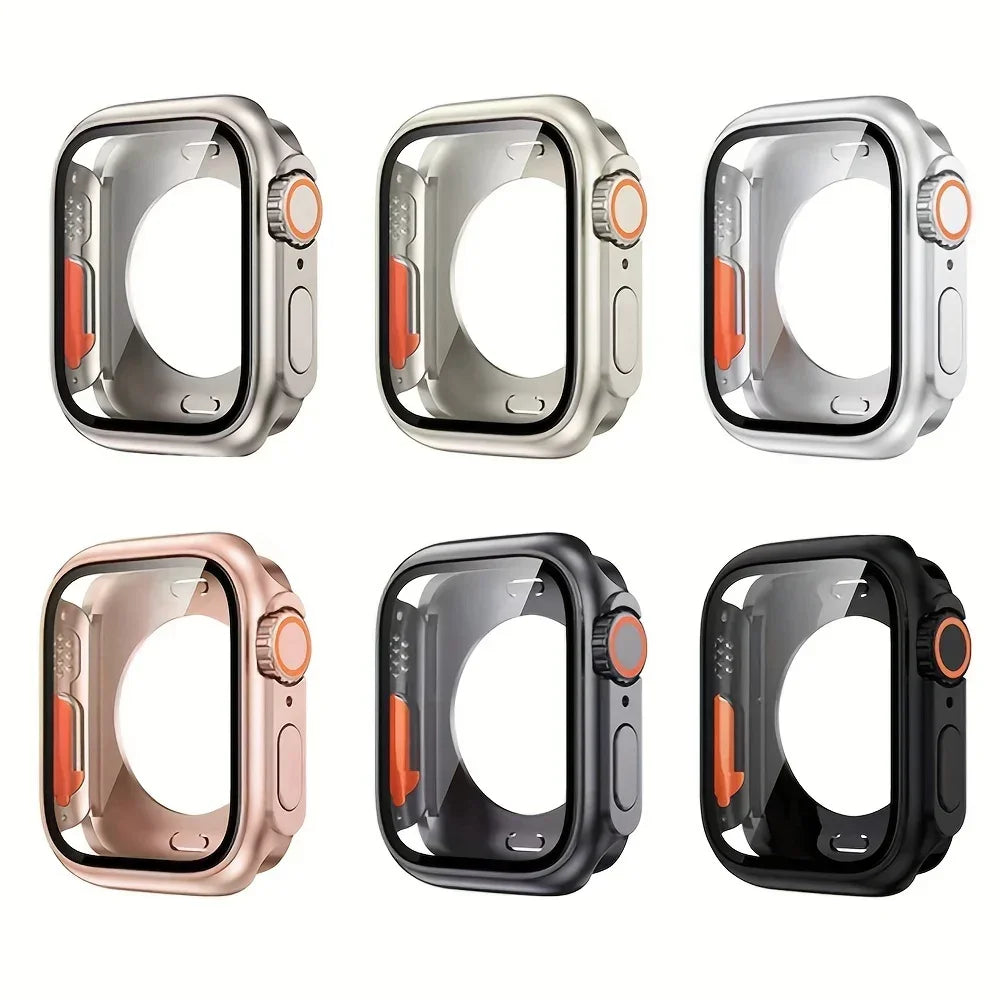 Screen Protector Cover for Apple Watch 44mm 45mm 40mm 41mm Hard PC