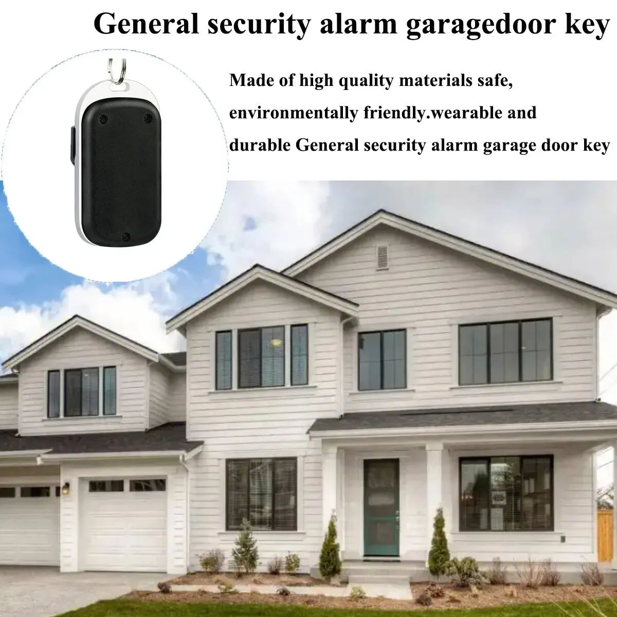 433MHz Remote Control 4CH Car Key Garage Door Gate Opener Duplicator