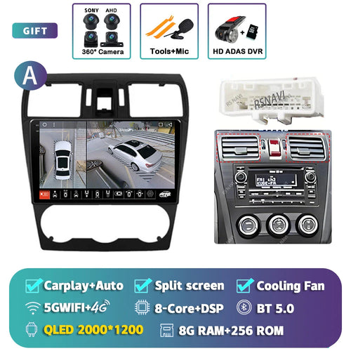 Android 14 Carplay Car Radio Multimedia Player For Subaru Forester 4