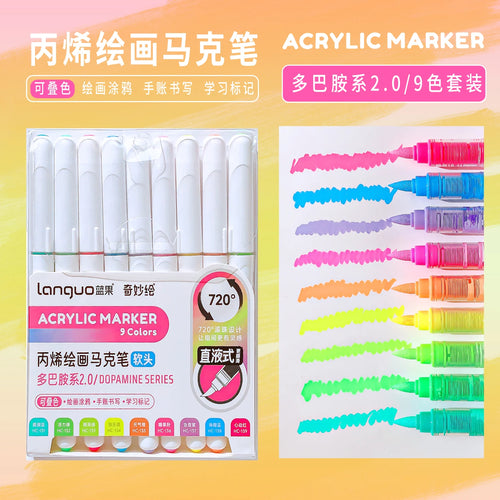 back to school accessories Aesthetic stationery graffiti Color markers