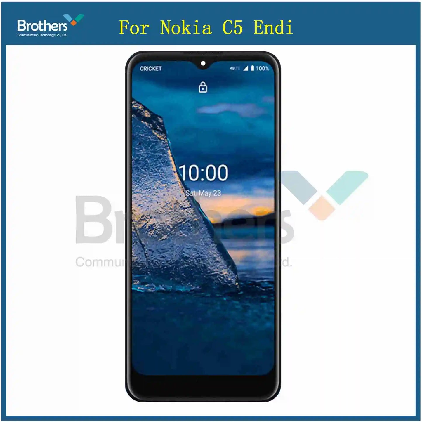 For Nokia C5 Endi LCD Display Touch Screen Digitizer Assembly