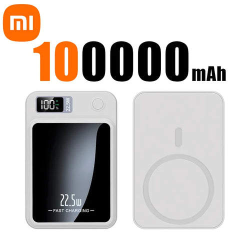 Xiaomi 100000mAh Capacity Power Bank Magnetic Wireless 22.5W Ultra