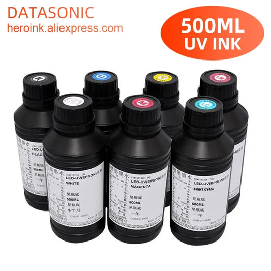 500ML Bottle LED UV Ink For Epson L800 L805 L1800 R290 R330 1390 1400