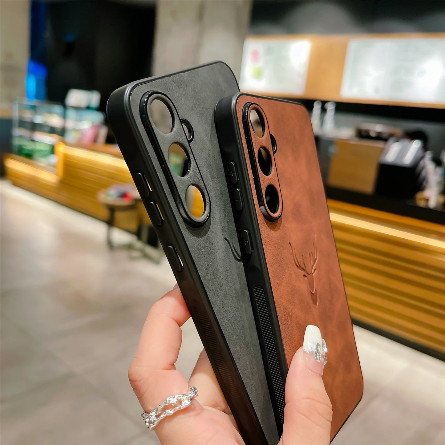 Luxury Leather Case for Samsung A55 A54 A53 A52 A35 A34 A33 A25 A24