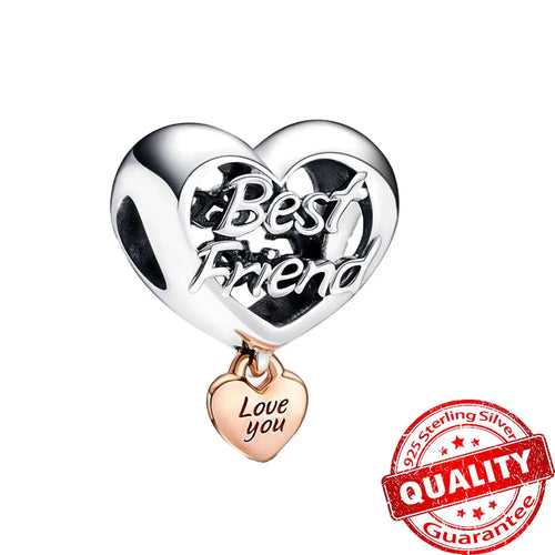 New Arrival 925 Sterling Silver Love You Mom Entwined Infinite Hearts