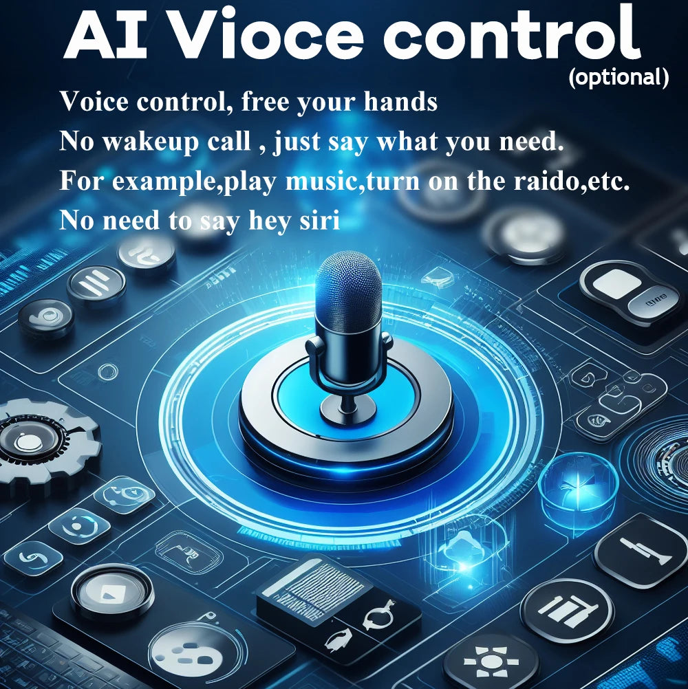 Car Radio Carplay For Ford Fiesta MK7 2009 - 2016 Navigation GPS