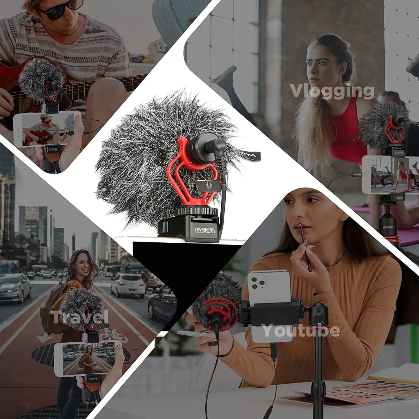 BOYA BY-MM1 Professional Cardioid Shotgun Microphone for iPhone