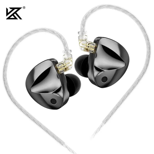 KZ D-Fi Earphones HIFI Bass Earbuds Monitor 4-Level Tuning Switch