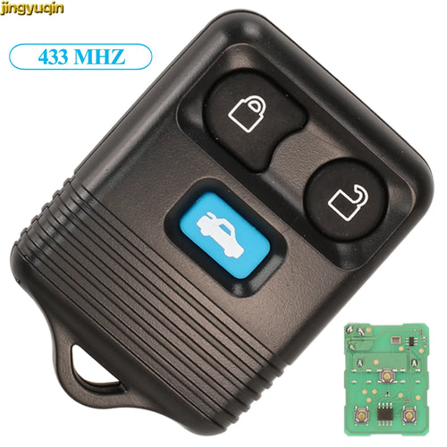 Jingyuqin Remote Car Key Fob Control 433 MHZ For Ford Transit