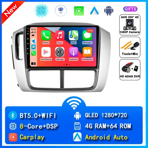 Android14 Carplay Car Radio For Honda Pilot 1 2005 2007 2008