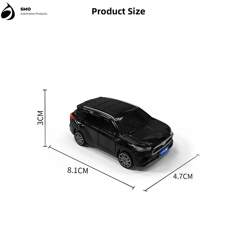 For Toyota Highlander Key Cover With Light Car Key Fob Car Model Key