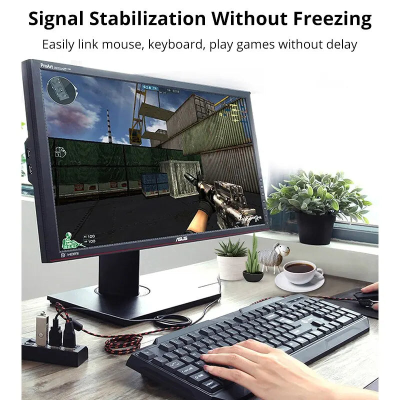 Switch Extension Hub 7-port USB2.0 Hub Computer USB Extension Hub One