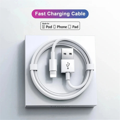 Original 30W USB Cable For Apple iPhone 14 13 12 11 Pro Max 7 8 Plus