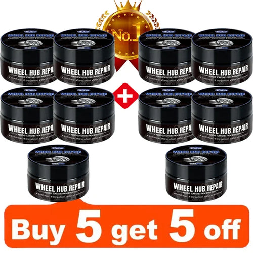 Wheel hub Scratch Repair wax - Automobile tire detail repair and deep