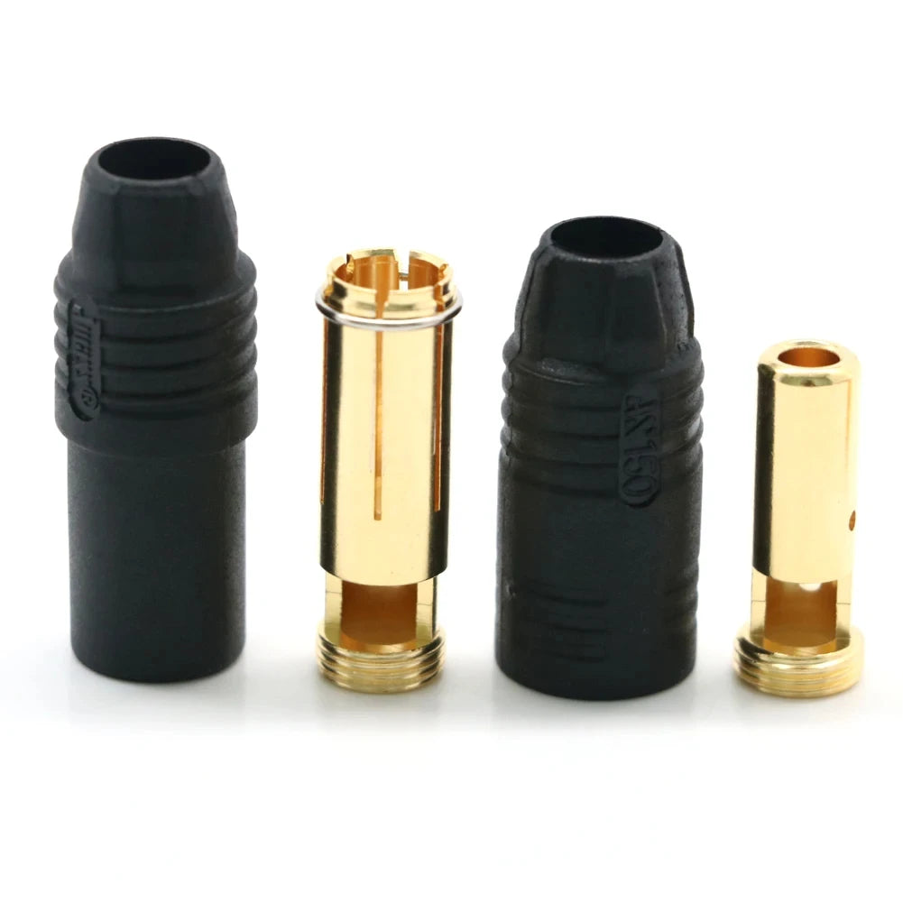 Amass AS150 Male Female Anti Spark Connector 7mm Gold Plated Banana