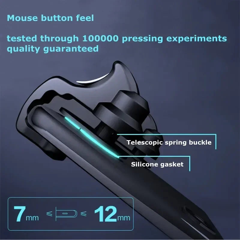 2Pcs Mobile Phone ABS PUBG Game Trigger L1 R1 Aim Shooting Alloy Key